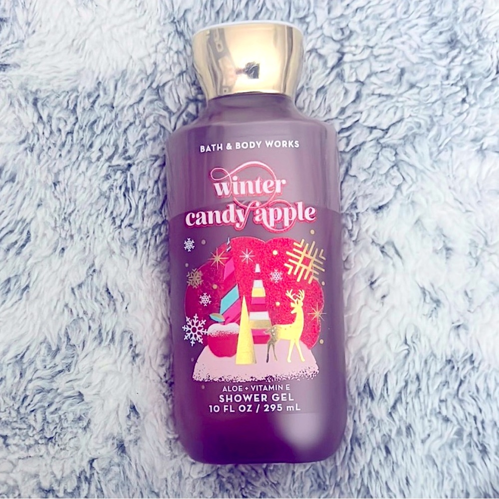 Bath & Body Works Winter Candy Apple Shower Gel Full Size